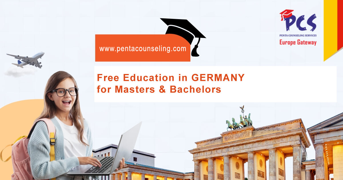 Free education masters & bachelors in Germany